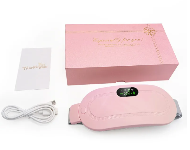 SootheBelt™ - Ceinture Chauffante & Massante Anti-Crampes.